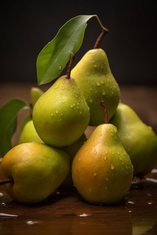 果香满园 梨子摄影中的农产品美学